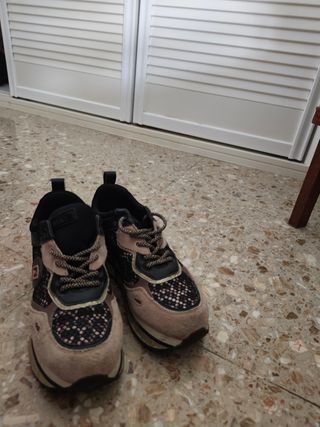 Zapatillas Liu Jo Mujer Negras y Rosas