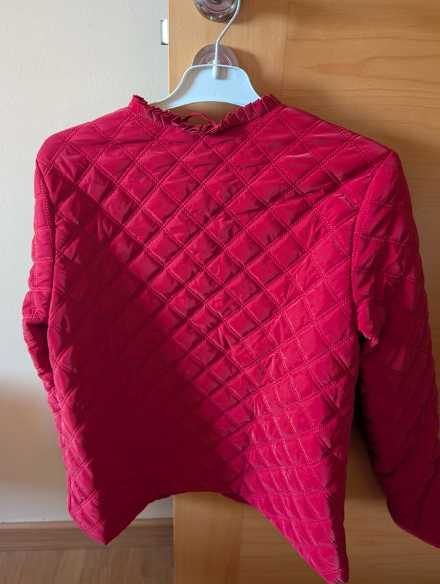 Chaqueta Mayoral Roja Acolchada .talla 16