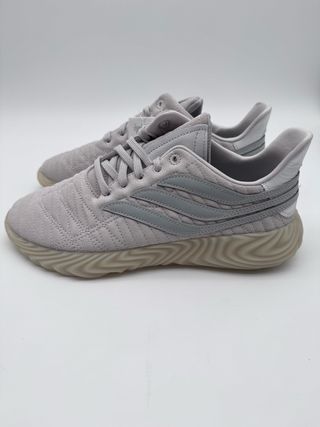Adidas Sobakov Zapatillas Ante Gris, talla 42