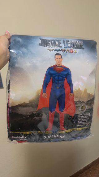 Disfraz Superman Justice League Talla L