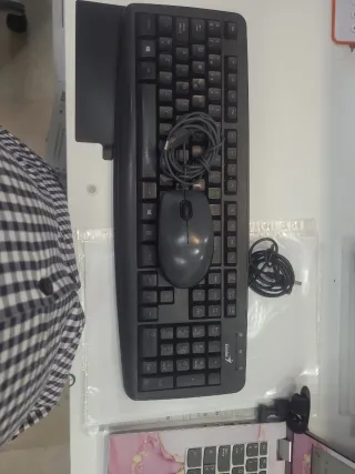 Teclado y Ratón Genius Negro/Gris