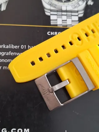 Per cinturino giallo Breitling da 22 mm