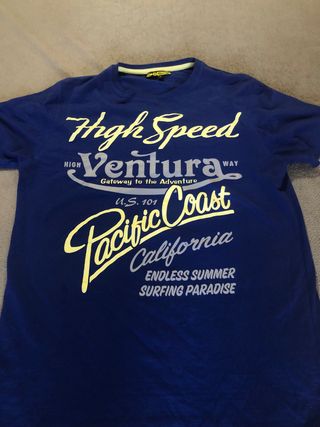 Camiseta Inside azul