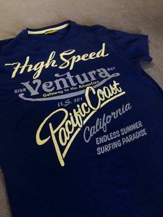 Camiseta Inside azul