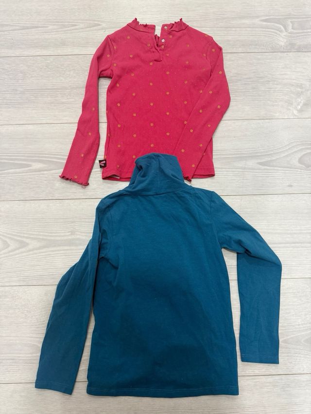 Lote 7 camisetas manga larga, 7 Años