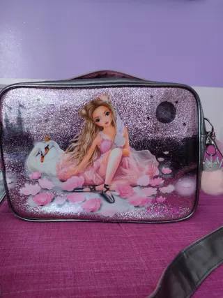 Bolso Top Model Bailarina y Cisne Glitter