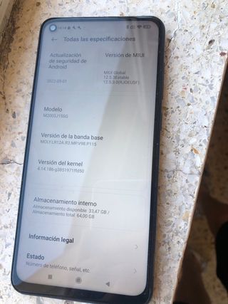 Xiaomi Redmi Note 9 64GB Blu