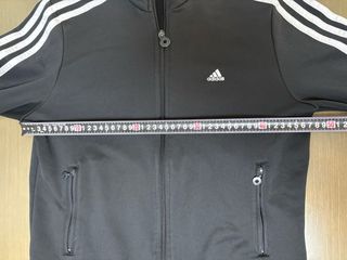 Chaqueta Adidas negra clásica 3 bandas talla L
