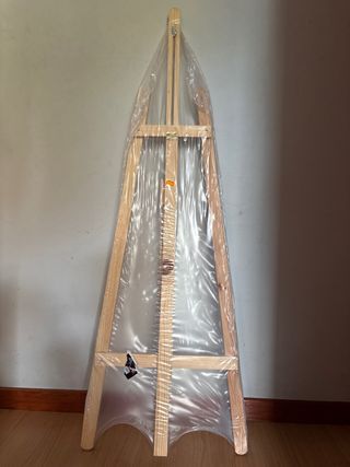 Caballete de madera para pintar