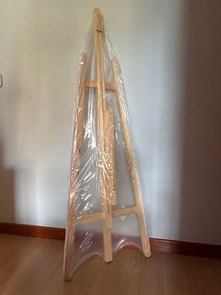 Caballete de madera para pintar