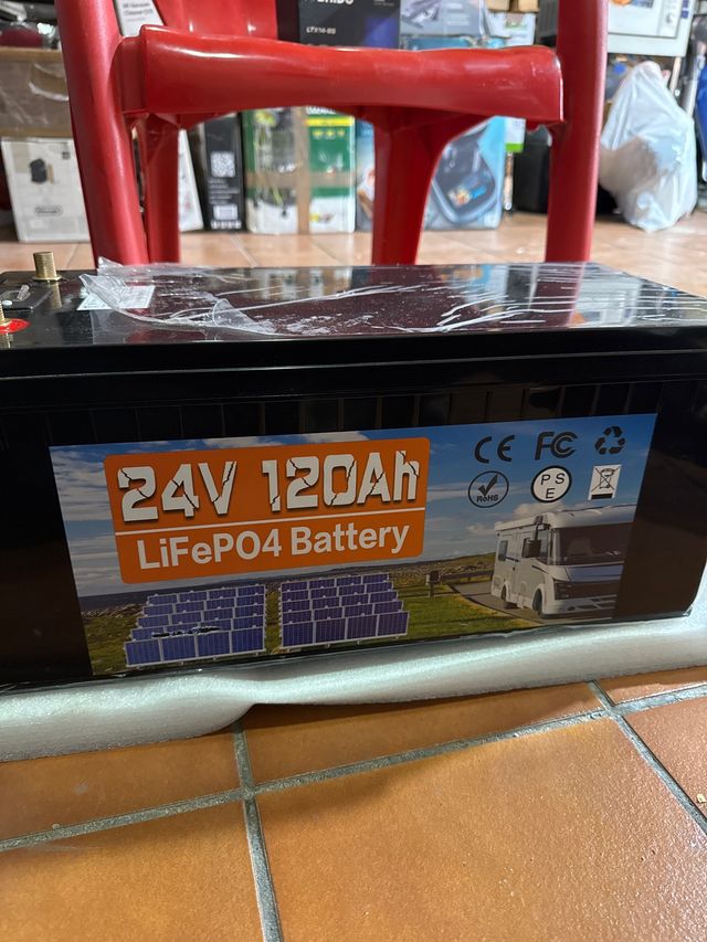 Batería LiFePO4 24V 120Ah