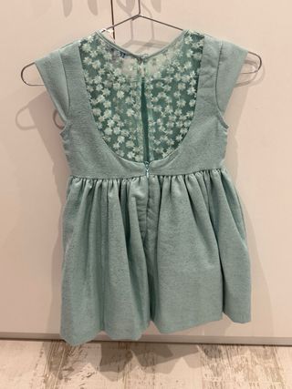 Vestido Mayoral Talla 6 Azul Cian