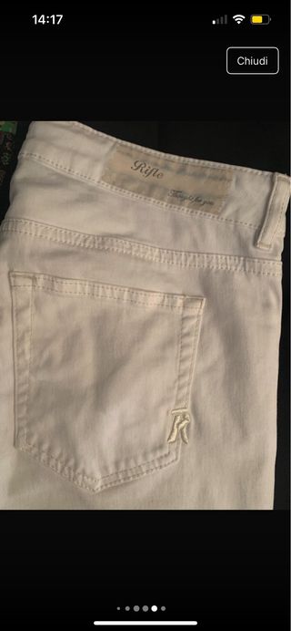 Jeans skinny bianchi