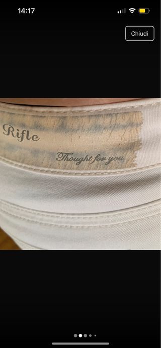 Jeans skinny bianchi