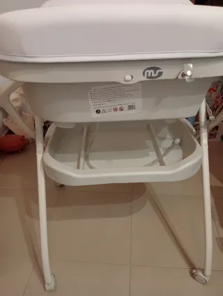 Bañera cambiador bebé con medidor, (regalo silla)