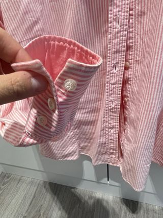 Camisa Gant Mujer Rayas Rosas