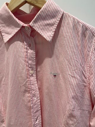 Camisa Gant Mujer Rayas Rosas