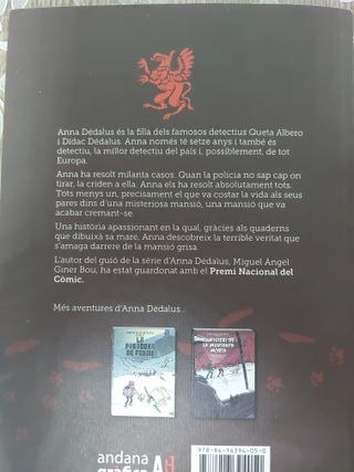 El misteri de la mansió cremada: Anna Dédalus d...
