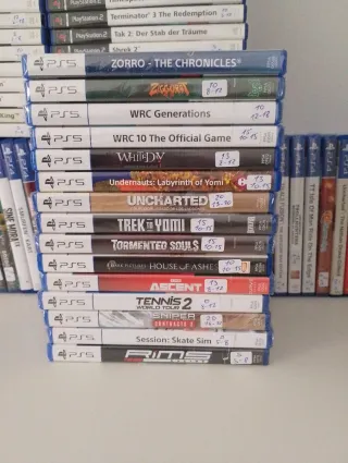 Escucho ofertas. Juegos PS5 