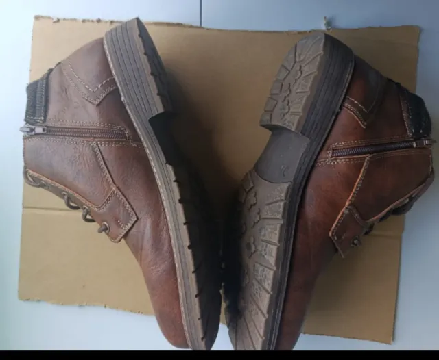 Botines marron INSIDE