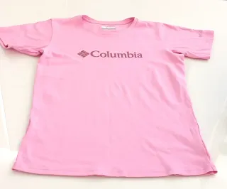 Camiseta Columbia Rosa chicle 