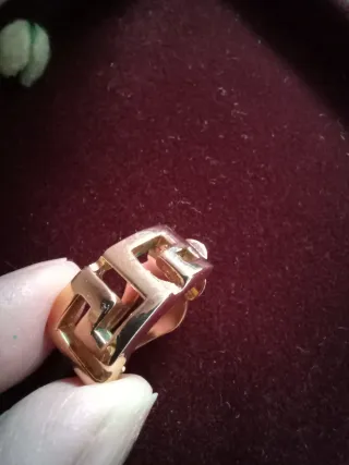 Conjunto Pulsera y Pendientes Diseño Griego