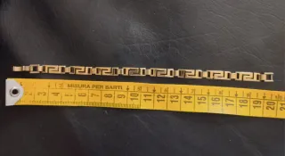 Conjunto Pulsera y Pendientes Diseño Griego