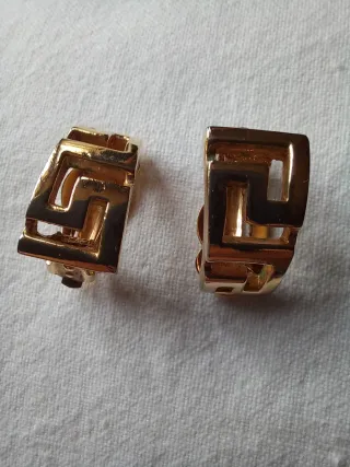 Conjunto Pulsera y Pendientes Diseño Griego