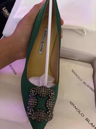 Zapato tacón Manolo Blahnik