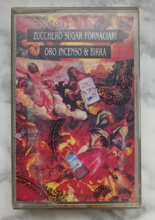 Musicassetta Zucchero Sugar Fornaciari Oro Incenso