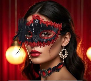 Conjunto Máscara y Collar Halloween