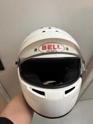 Casco Bell Karting Blanco Talla XS