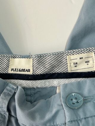 Pull&Bear Chinos Azul 40