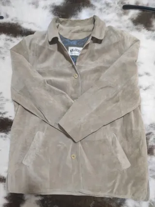 Chaqueta REBEL LEATHER Beige Hombre