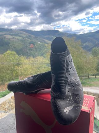 Zapatillas de fútbol Puma Negras