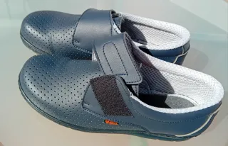 Zapatos de seguridad azules, 
Unisex.