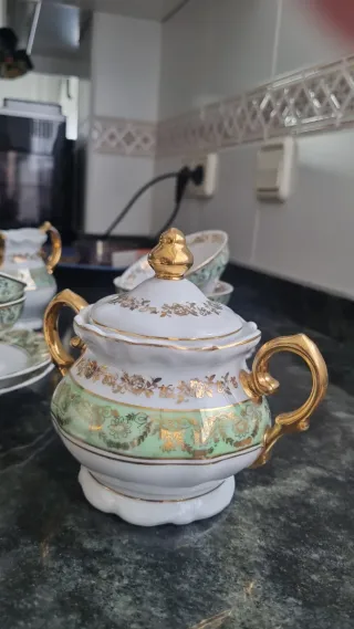 Juego de Té Porcelana Antigua