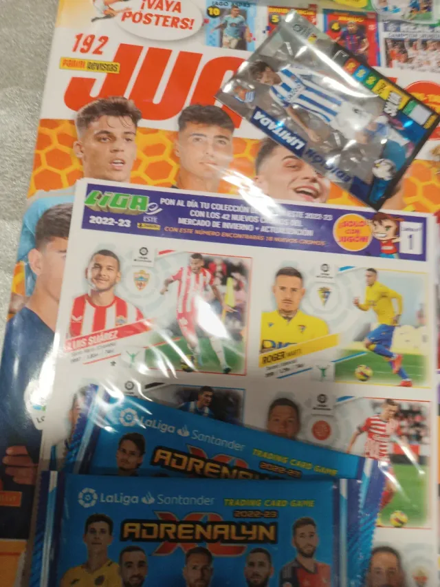 Revista Jugón 192  Adrenalyn XL 2022 2023