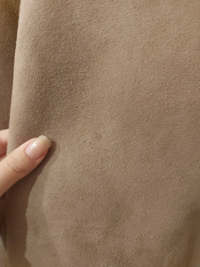 Montone shearling donna vintage beige/marrone