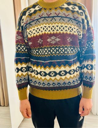 Maglione uomo fantasia