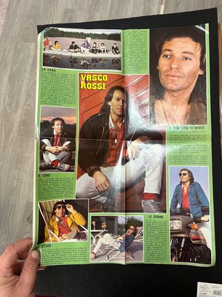 Vasco Rossi Magazine Poster