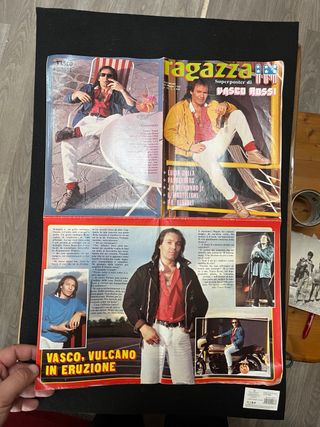 Vasco Rossi Magazine Poster