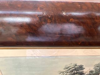 2 Cuadros Antiguos La Promenade du Matin y La Pêch