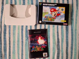 Super Mario 64 Nintendo 64 - box + istruzioni