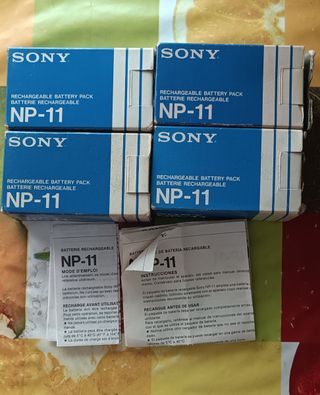 Videocámara VHS Sony Betamovie CCD