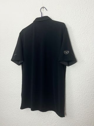 Polo Nike Golf hombre talla L negro bordado