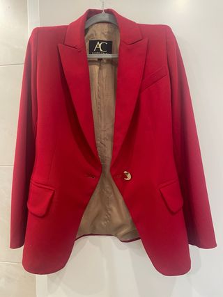 Blazer Rojo Alba Conde 36/38