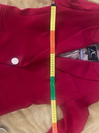 Blazer Rojo Alba Conde 36/38