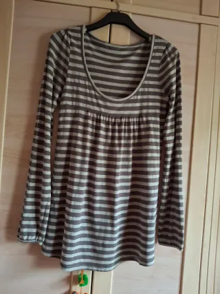 Camiseta de rayas manga larga