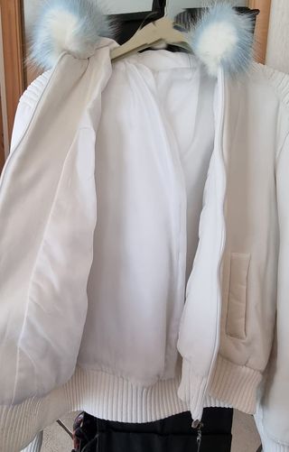 Giubbotto donna bianco